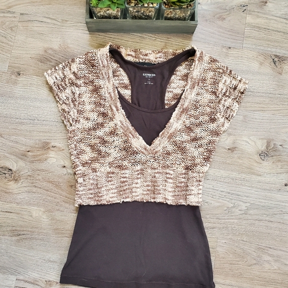 BEBE CROPPED SWEATER - Picture 4 of 6